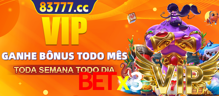 Banner promocional do betx3 oferecendo 100% de recompensas adicionais contínuas para quem fizer o login diário (Daily sign-in), com um mascote de coelho.